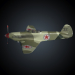 Yakovlev Yak-9 Kampfflugzeug 3D-Modell kaufen - Rendern