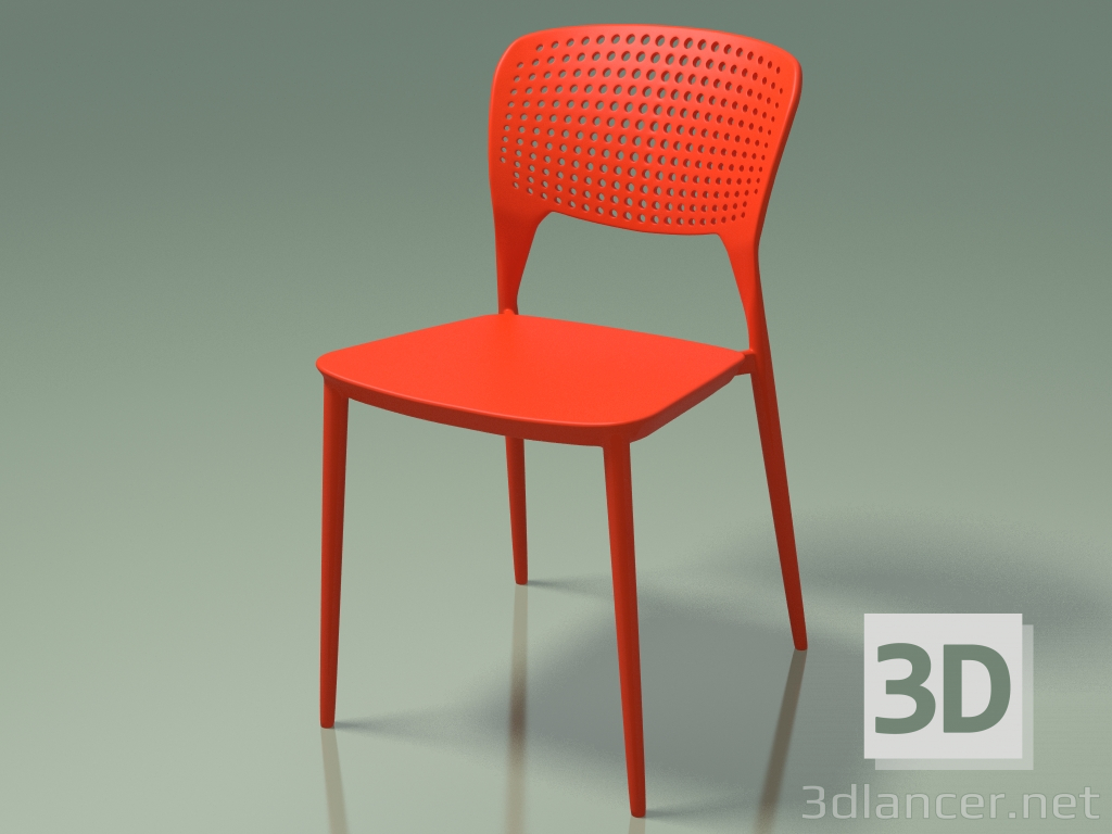 3D modeli Sandalye Kıvılcımı (111893, turuncu) - önizleme