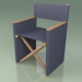 3D modeli Yönetmen koltuğu 001 (Mavi) - önizleme
