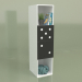 modèle 3D Petite bibliothèque Domino - preview