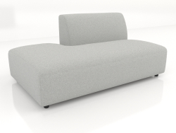 Sofa module 1 seater (L) 150x90 extended to the left