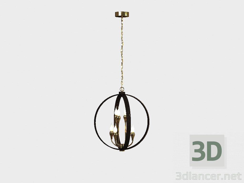 3d model LINNETTE chandelier CHANDELIER (CH107-8) - preview