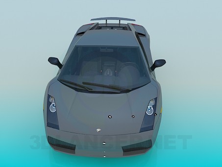 3d model Lamborghini - vista previa