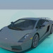 3D modeli Lamborghini - önizleme