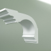3D modeli Alçı korniş (tavan kaidesi) KT143 - önizleme