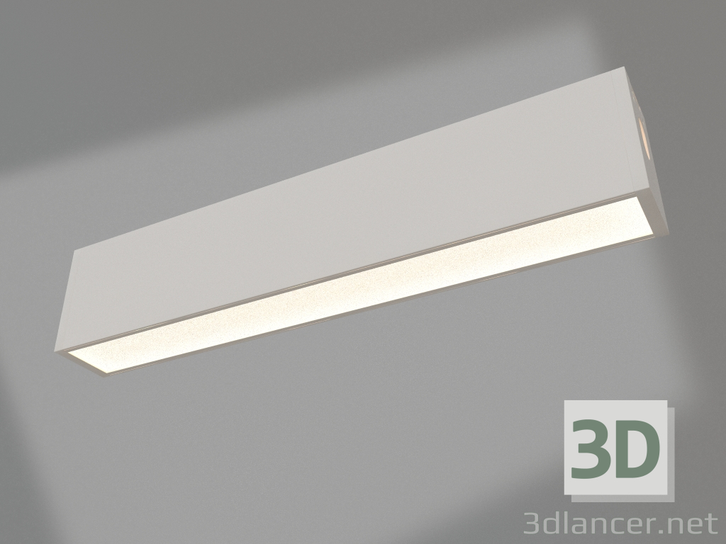 modello 3D Lampada CLIP-38-FLAT-S312-6W Warm3000 (WH, 110 gradi, 24V) - anteprima
