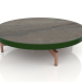 modèle 3D Table basse ronde Ø90x22 (Vert bouteille, DEKTON Radium) - preview