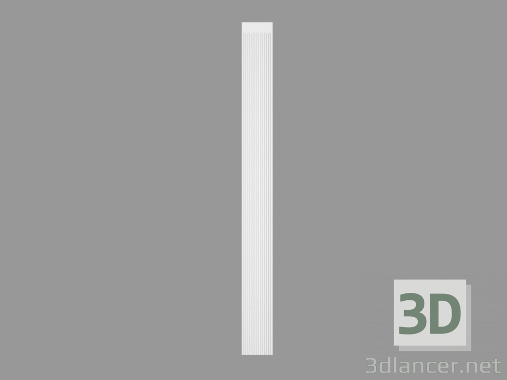 modèle 3D Pilastre (PL 002) - preview