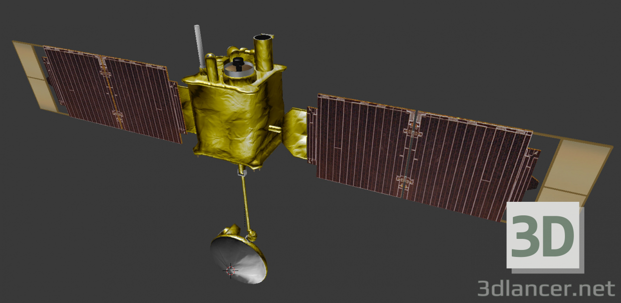 Modelo 3d Pesquisador global da Mars - preview