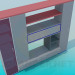 3d model Small furniture wall unit - preview