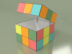 Coffre à jouets Rubik's Cube