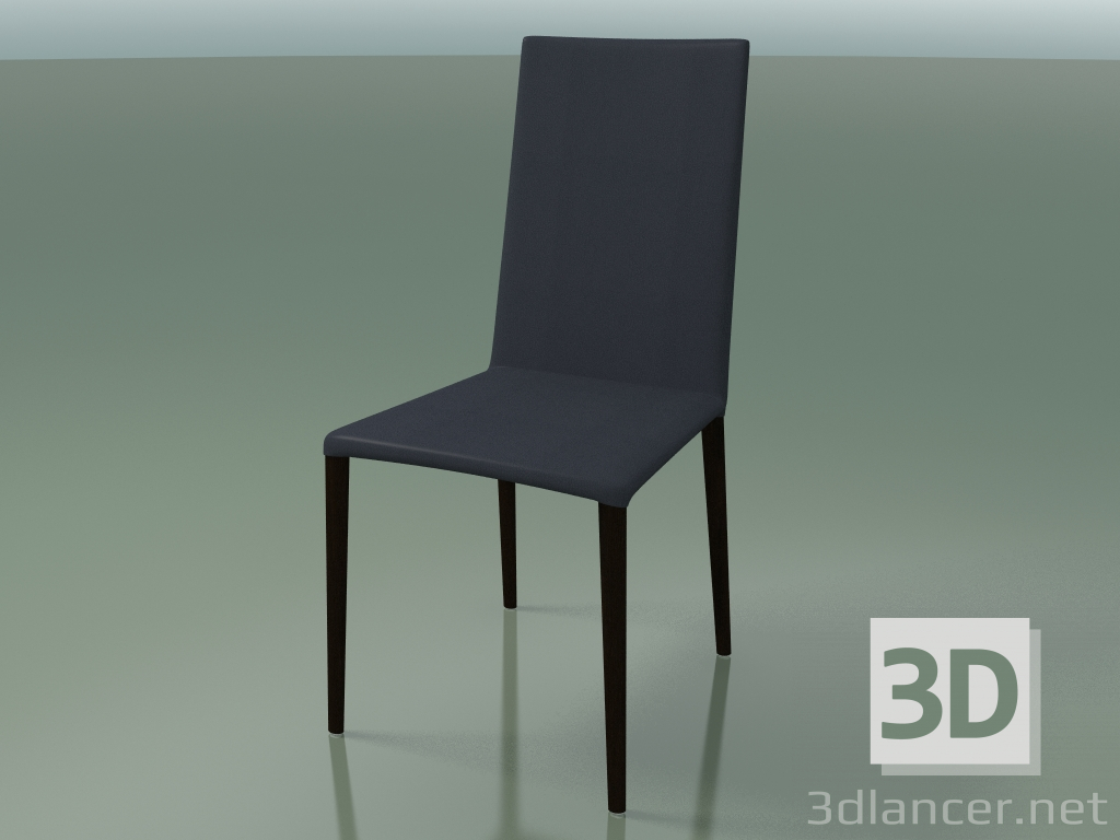 3d model Chair 1710 (H 96-97 cm, with leather upholstery, L21 wenge) - preview