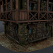 3D Ortaçağ evi 3D model modeli satın - render