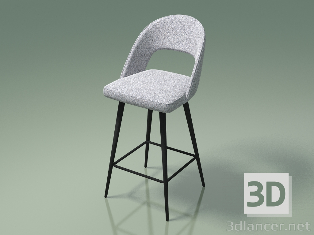 3D modeli Bar sandalyesi Taylor (112881, gri) - önizleme