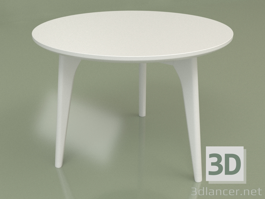 modello 3D Tavolino Mn 580 (Bianco) - anteprima