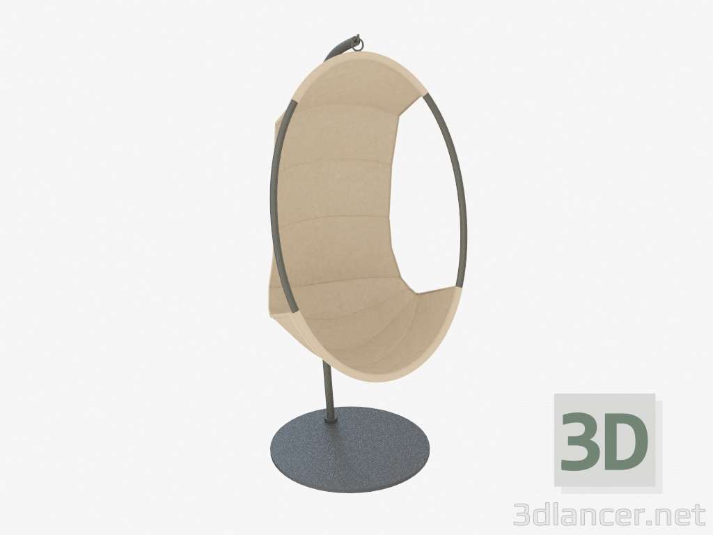 3d model Swing Armchair 2 - vista previa