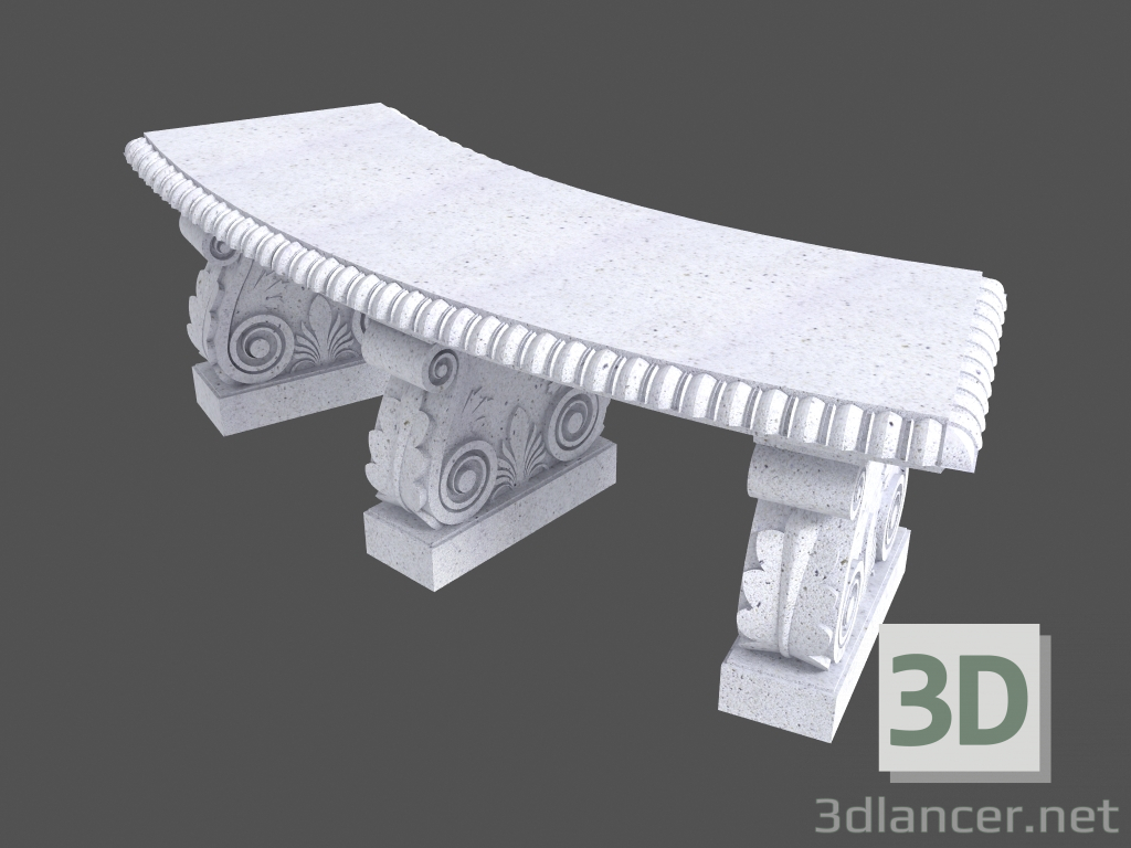 3D Modell Bank (LS150R) - Vorschau
