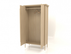 Cabinet MC 03 (open) (1114х565х2000, wood white)