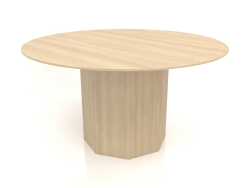 Mesa de comedor DT 11 (D=1400х750, madera blanca)