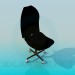 3d модель Офисный стул – превью