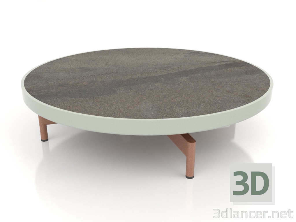 3D modeli Yuvarlak sehpa Ø90x22 (Çimento grisi, DEKTON Radium) - önizleme