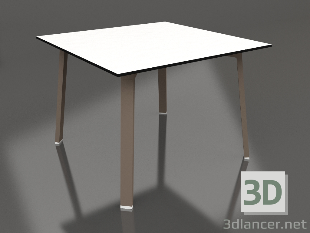 3d model Dining table 100 (Bronze, Phenolic) - preview