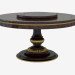 modèle 3D Table à manger ronde en style classique 1605 - preview
