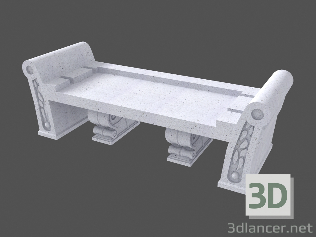 modèle 3D Banc (LS185FP) - preview