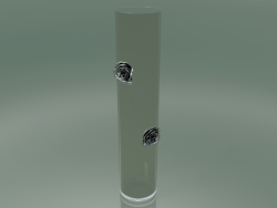 Vase Illusion Rose (H 120 cm, T 25 cm)