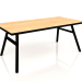 Modelo 3d Mesa de jantar Seth 180x90 (Carvalho) - preview