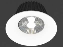 luminaria empotrada LED (DL18838_9W Blanco R Dim 3000K)
