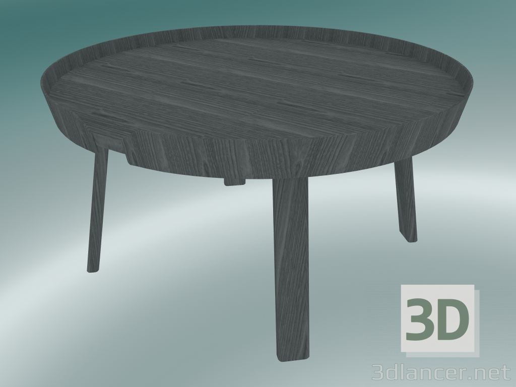 3D Modell Couchtisch Around (groß, dunkelgrau) - Vorschau