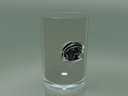 Vase Illusion Rose (H 30cm, D 20cm)