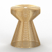 Sofa Tischhocker Gold Bangor LA REDOUTE INTERIEURS 3D-Modell kaufen - Rendern