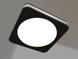 Painel LED LTD-96x96SOL-BK-10W branco quente