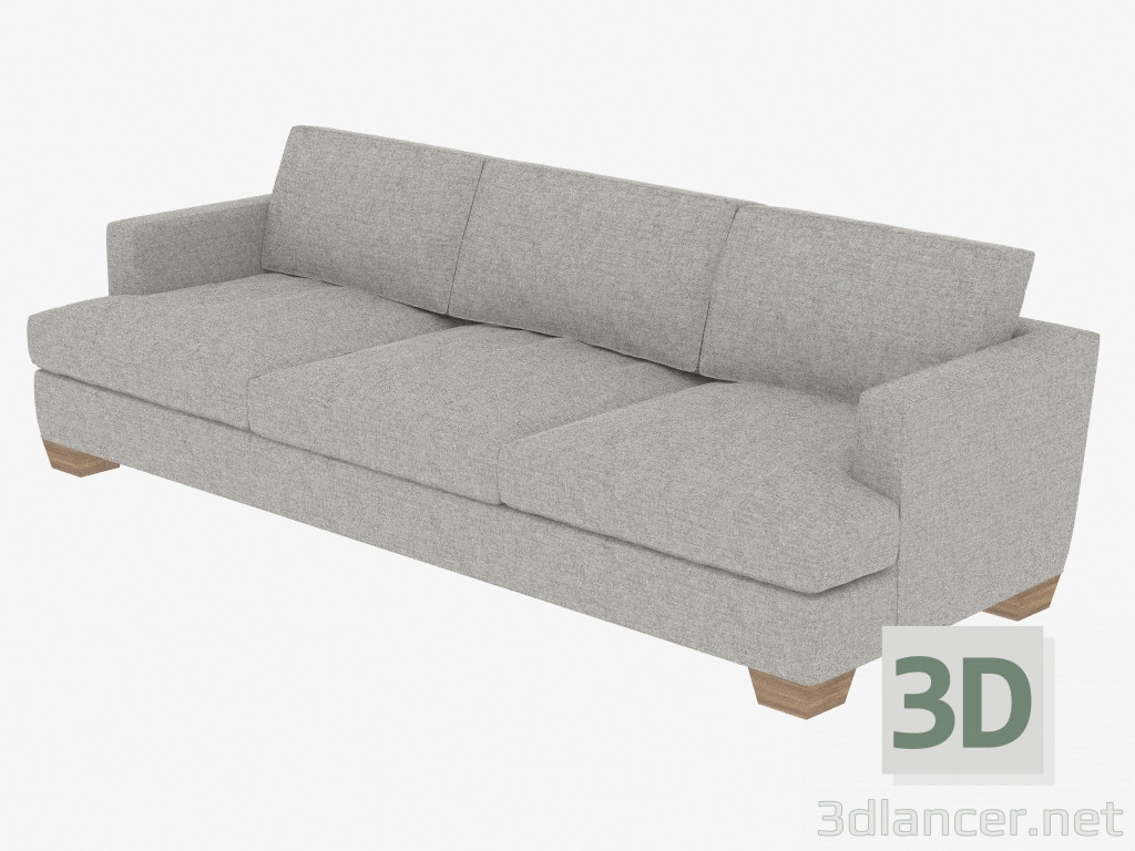 3D Modell Sofa Tripel (245) - Vorschau