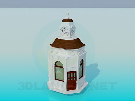 3d model Chapel - preview