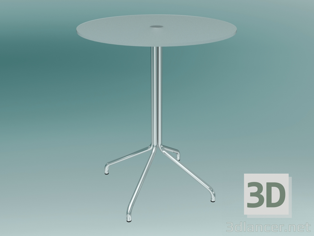 modello 3D Tavolo medio rotondo (SH20, Ø 600, h = 720 mm) - anteprima