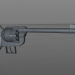 3d Revolver model buy - render