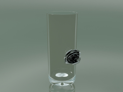 Vase Illusion Rose (H 30 cm, T 12 cm)