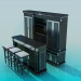 3D modeli Mutfak Bar - önizleme