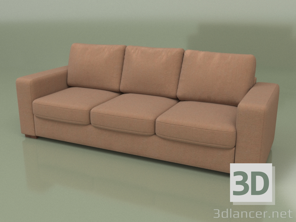 modello 3D Divano quattro posti Morti (Lounge 7) - anteprima
