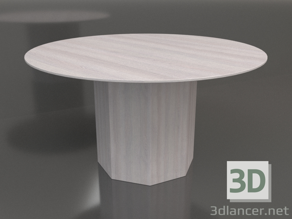 Modelo 3d Mesa de jantar DT 11 (D=1400х750, madeira clara) - preview