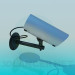 modèle 3D Caméra de surveillance - preview
