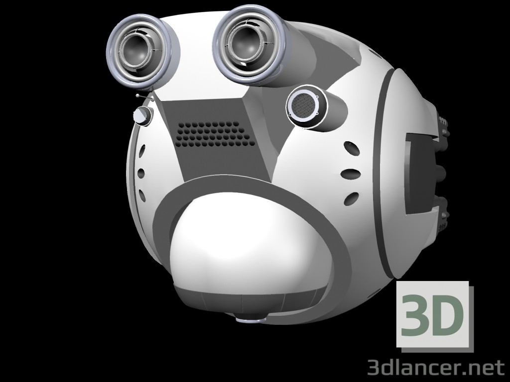 modèle 3D drone - preview