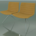 3d model Bench 2037 (double, with leather upholstery) - preview