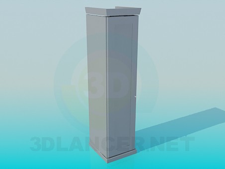3d model Slim Cabinet - preview
