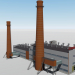 modello 3D di Stabilimento meccanico Emanzhelinskogo della fonderia comprare - rendering
