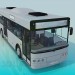 3d модель Пассажирский автобус – превью
