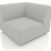 3d model Corner sofa module (L) 90 - preview
